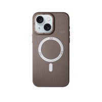 HDD iPhone 15 Kılıf HBC-157 Granada Magneticsafe Kapak - Gri