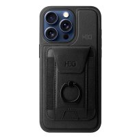 HDD iPhone 15 Pro HBC-228 Havana Magnet Kartvizitli Kapak - Siyah