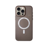 HDD iPhone 15 Pro Kılıf HBC-157 Granada Magneticsafe Kapak - Gri