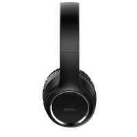 Hoco W28 Kablosuz Bluetooth Katlanabilir Kafaüstü Kulaklık - Siyah