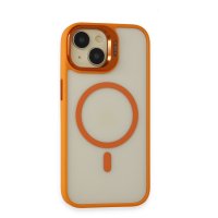 Joko iPhone 14 Kılıf Roblox Lens Magsafe Standlı Kapak - Turuncu