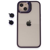 Joko iPhone 14 Kılıf Roblox Lens Standlı Kapak - Derin Mor