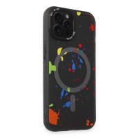 Joko iPhone 14 Pro Colorful Magsafe Kapak - Siyah