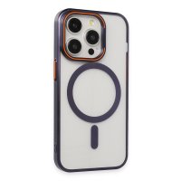 Joko iPhone 14 Pro Crown Lens Standlı Magsafe Kapak - Derin Mor