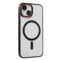 Joko iPhone 15 Crown Lens Standlı Magsafe Kapak - Siyah