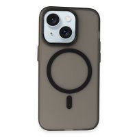 Joko iPhone 15 Frost Standlı Magsafe Kapak - Siyah