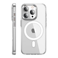 Joko iPhone 15 Kılıf Crystal Magsafe Kapak - Şeffaf