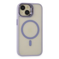 Joko iPhone 15 Kılıf Roblox Lens Magsafe Standlı Kapak - Lila