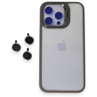 Joko iPhone 15 Pro Max Kılıf Roblox Lens Standlı Kapak - Titan Gri