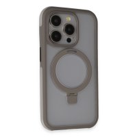 Joko iPhone 15 Pro Max Zorda Airbag Magsafe Standlı Kapak - Titan Gri