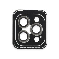 Joko iPhone 15 Pro PVD Metal Kamera Lens - Gri