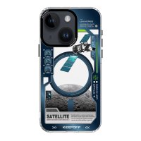 Keep Off iPhone 15 Aerospace Magsafe Kapak - Satellite