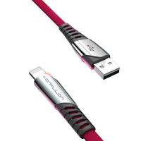 Konfulon DC17 Lightning Kablo iphone Uyumlu 1M 2.4A - Kırmızı
