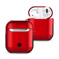 Newface Airpods 2 (2.nesil) 3in1 Kılıf - Kırmızı