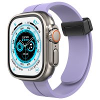 Newface Apple Watch 38mm KR412 Elegance Stylısh Kordon - Lila