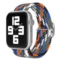 Newface Apple Watch 38mm Star Kordon - Gri-Turuncu