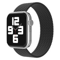 Newface Apple Watch 41mm Ayarlı Solo Silikon Kordon - Siyah