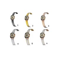 Newface Apple Watch 40mm Made Metal Kordon - Gümüş