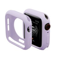 Newface Apple Watch 40mm Silikon Alt Kasa - Lila