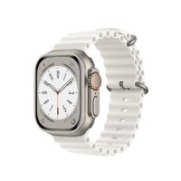 Newface Apple Watch 41mm Ocean Kordon - Beyaz
