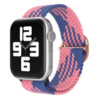 Newface Apple Watch 41mm Star Kordon - Pembe-Mavi