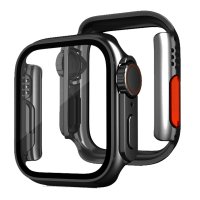 Newface Apple Watch 41mm Watch 49mm Kasa Dönüştürücü ve Ekran Koruyucu - Siyah