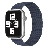 Newface Apple Watch Ultra 49mm Ayarlı Solo Silikon Kordon - Lacivert