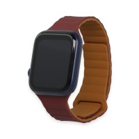 Newface Apple Watch 42mm KR411 Tailored Strap Kordon - Derin Mor