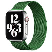 Newface Apple Watch 42mm Metal Mıknatıslı Kordon - Yeşil
