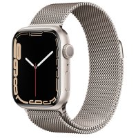 Newface Apple Watch 45mm Metal Mıknatıslı Kordon - Gümüş