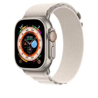 Newface Apple Watch 45mm Mountain Kordon - Beyaz