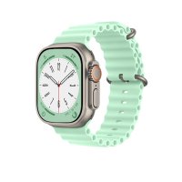 Newface Apple Watch 45mm Ocean Kordon - Açık Yeşil