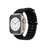 Newface Apple Watch 40mm Ocean Kordon - Siyah