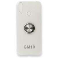 Newface General Mobile GM 10 Kılıf Gros Yüzüklü Silikon - Gümüş