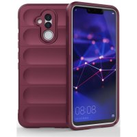 Newface Huawei Mate 20 Lite Kılıf Optimum Silikon - Bordo