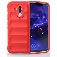 Newface Huawei Mate 20 Lite Kılıf Optimum Silikon - Kırmızı