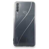 Newface Huawei Y6P Kılıf Lüx Çift Renkli Silikon - Siyah
