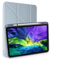Newface iPad 2022 10.9 (10.nesil) Kılıf Kalemlikli Hugo Tablet Kılıfı - Mavi