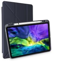Newface iPad Pro 11 (2018) Kılıf Kalemlikli Mars Tablet Kılıfı - Lacivert
