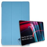 Newface iPad Pro 12.9 (2020) Kılıf Tablet Smart Kılıf - Mavi