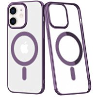 Newface iPhone 11 Kılıf Element Magneticsafe Sert Kapak - Derin Mor