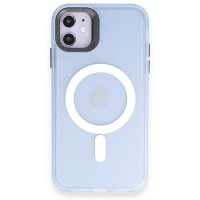 Joko iPhone 11 Kılıf Mateks Magsafe Kapak - Sierra Blue