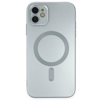 Newface iPhone 11 Kılıf Moshi Lens Magneticsafe Silikon - Sierra Blue