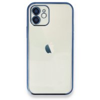 Newface iPhone 11 Kılıf Razer Lensli Silikon - Mavi