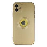 Newface iPhone 11 Kılıf Vamos Lens Silikon - Gold