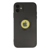 Newface iPhone 11 Kılıf Vamos Lens Silikon - Siyah