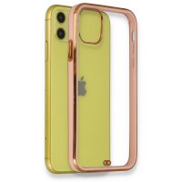 Newface iPhone 11 Kılıf Liva Silikon - Açık Pembe