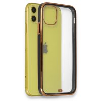 Newface iPhone 11 Kılıf Liva Silikon - Siyah