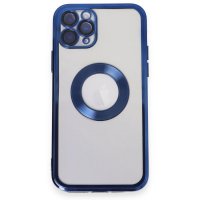 Newface iPhone 11 Pro Kılıf Slot Silikon - Mavi