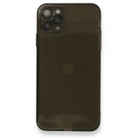 Newface iPhone 11 Pro Max Kılıf Fly Lens Silikon - Siyah